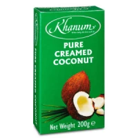 creme de coco pure 100% khanum 200g
