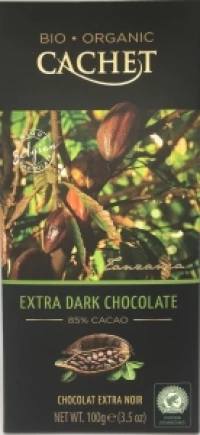 chocolat noir bio tanzania 85% 100g