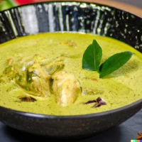 Curry vert de poulet thaï