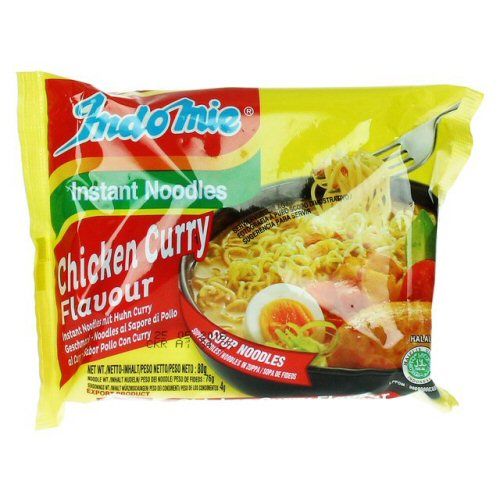 carton indomie soupes poulet curry 40 x 80g