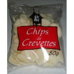 chips aux crevettes 80gr
