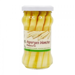 asperges blanches miniatures pérou bocal pne 110g