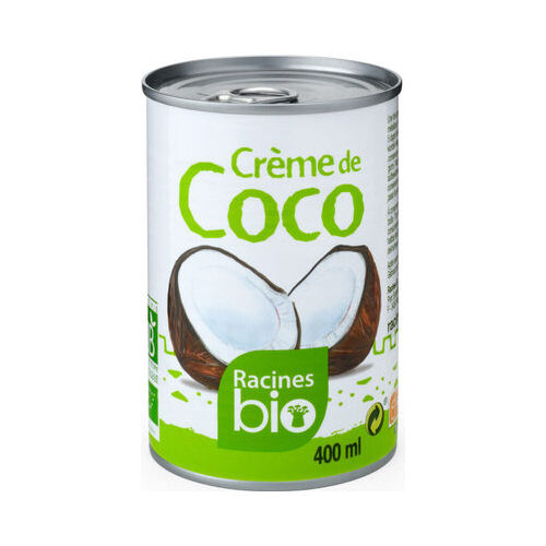 crème de coco bio 400 ml.