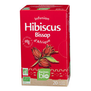 infusion bissap hibiscus bio 20sx1.6g