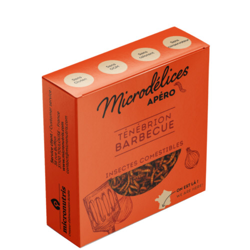 apero ténébrion barbecue  - insectes comestibles