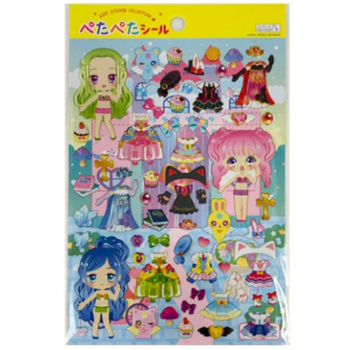 stickers dress up n° 6-9