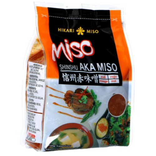 pate miso rouge 400gr shinshu aka