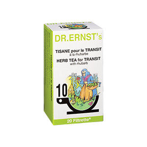 tisane transit dr ernst's n°10  20 sachets