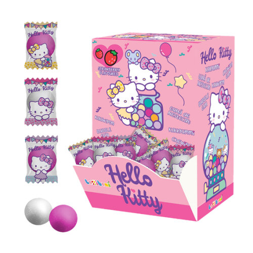 chewingum fraise hello kitty
