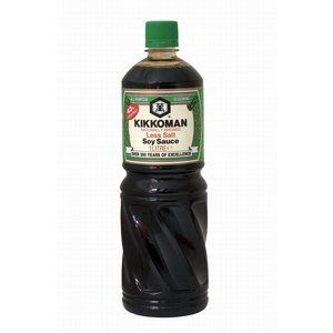 sauce soja kikkoman moins salee 1l