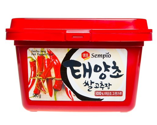 pate de piment avec riz ferment gochujang  coreene sempio 500gr