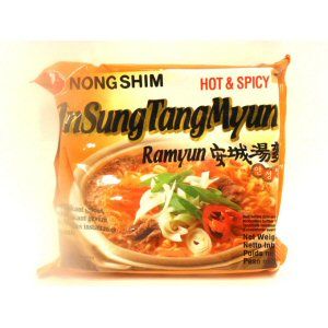 ramens corréennes ansungtangmyun 125gr  nongshim