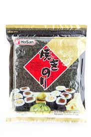 50 feuilles algue yaki nori pour sushi hosan