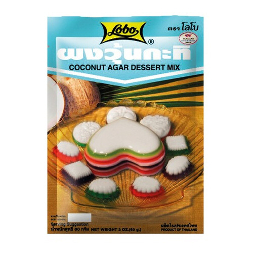 agar mix dessert de coco lobo 60g