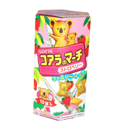 biscuit fraise koala pack famille 195gr