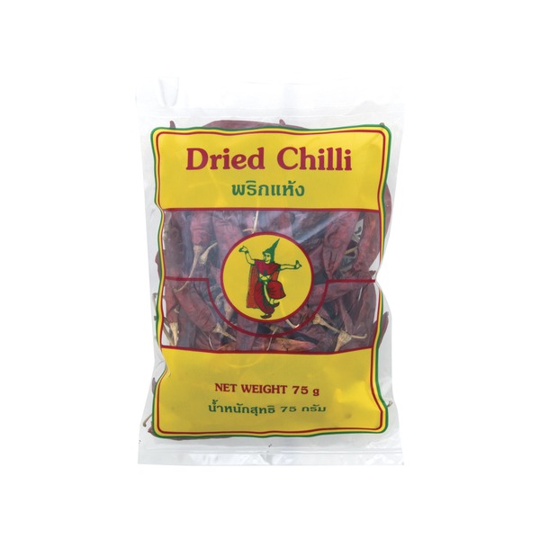 piment séché (grand) 75gr thai dancer