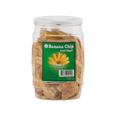 chips de banane sucrée 150gr thai dancer
