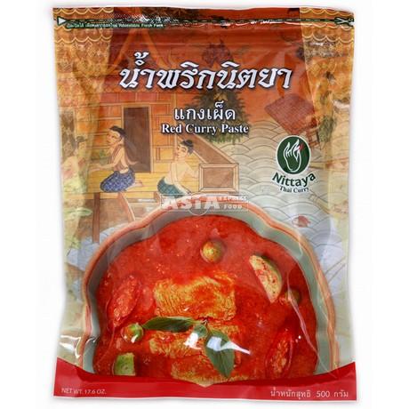 pate de curry rouge thai 500gr nitaya
