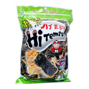 feuilles de nori gout japonais hitempura 40g