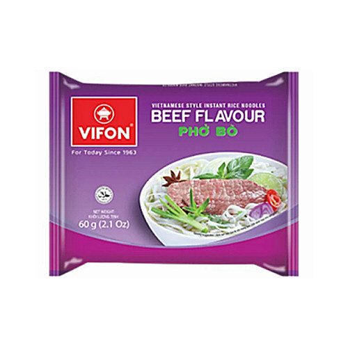 nouilles instantannees pho bo vifon 60g
